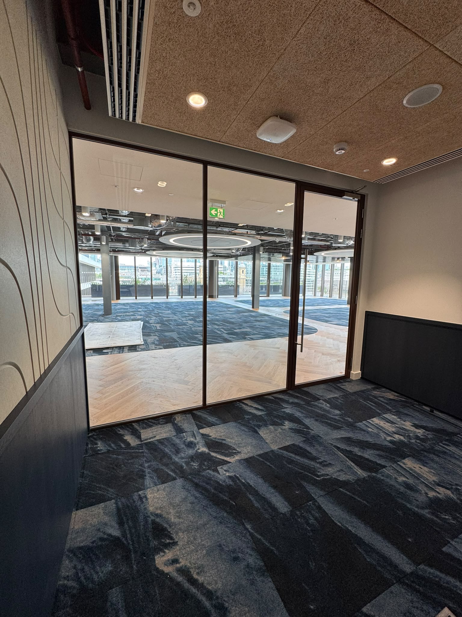Glass Partition